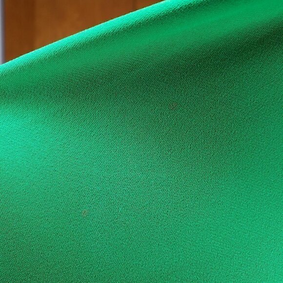 Michael Kors Spring Green Faux Wrap Stretchy Dress With Gold Detailing - Picture 4 of 5